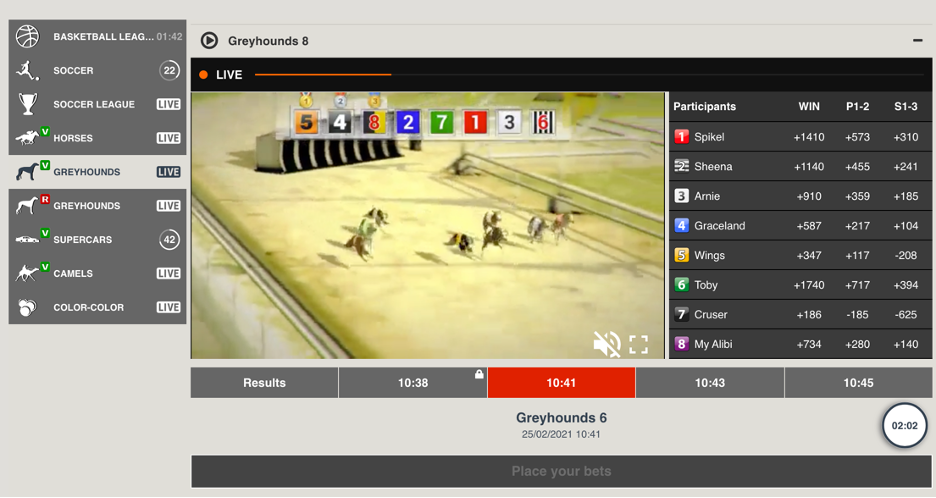 The ins and outs of virtual greyhounds betting