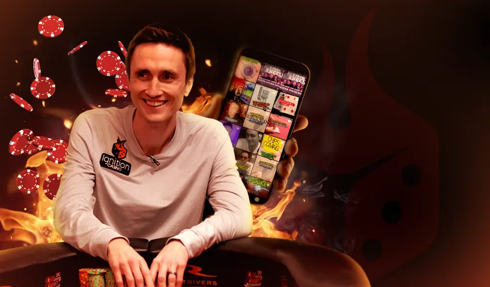 Join the Casino King at the poker table with flying chips and fiery slots action—feel the thrill of the game