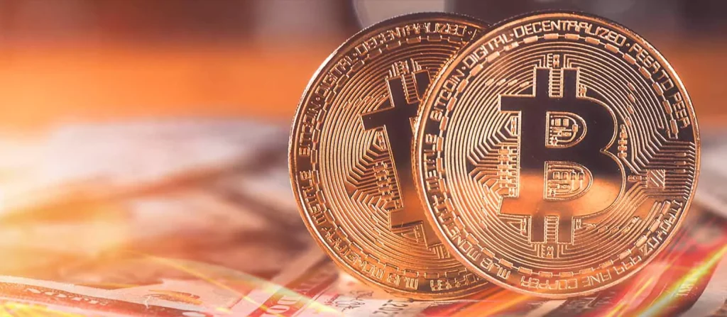 two bitcoins