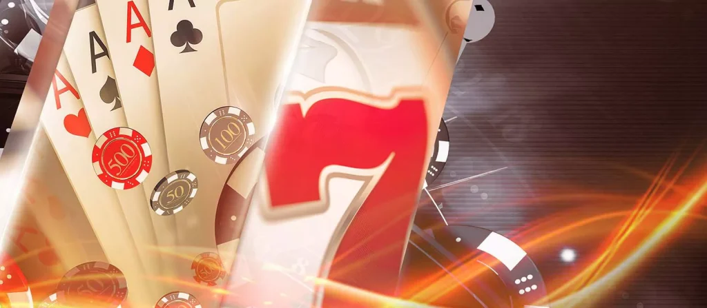 cards close up, aces